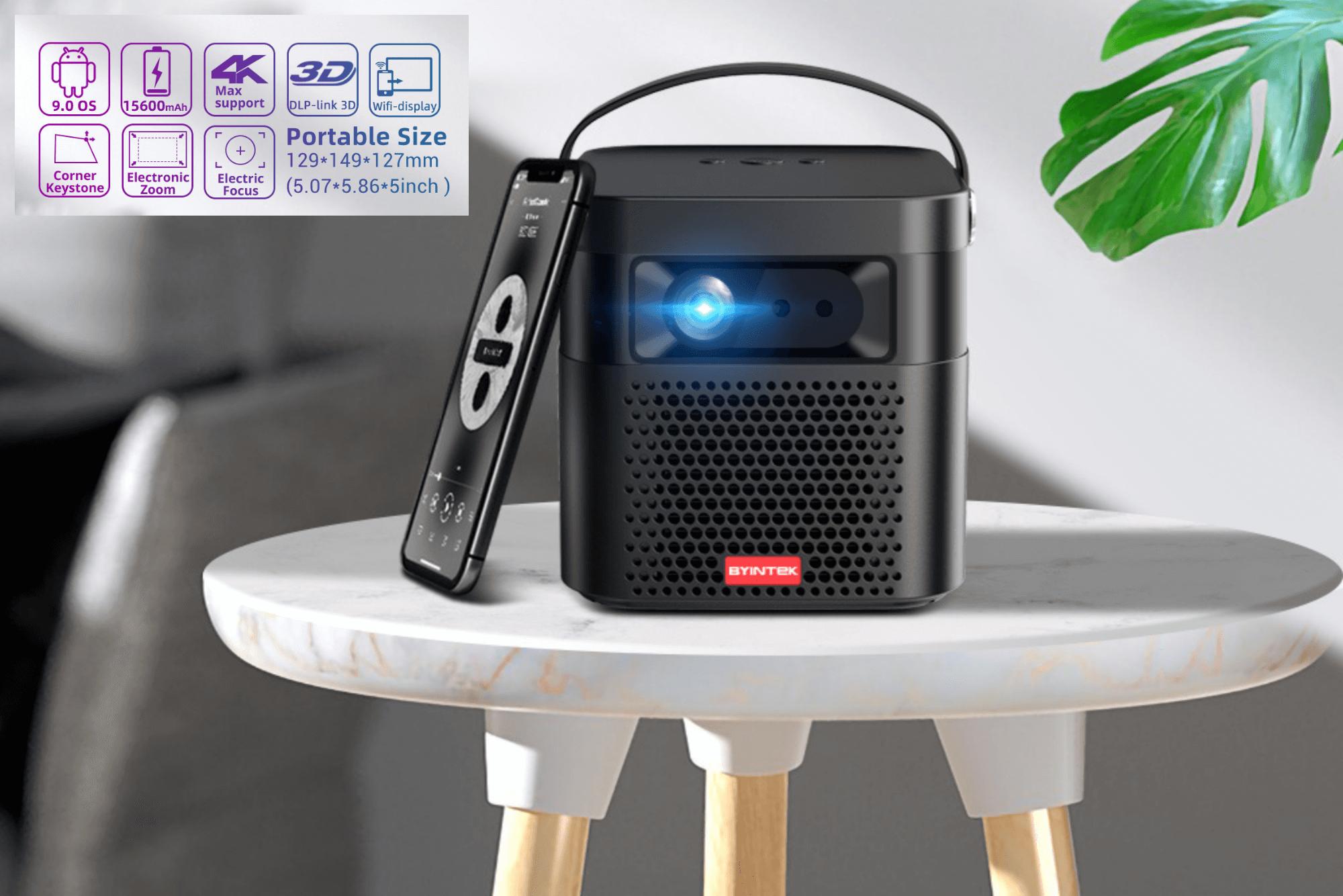Proyector Smart 3D Portatil TL-70 🔥AL COSTO🔥
