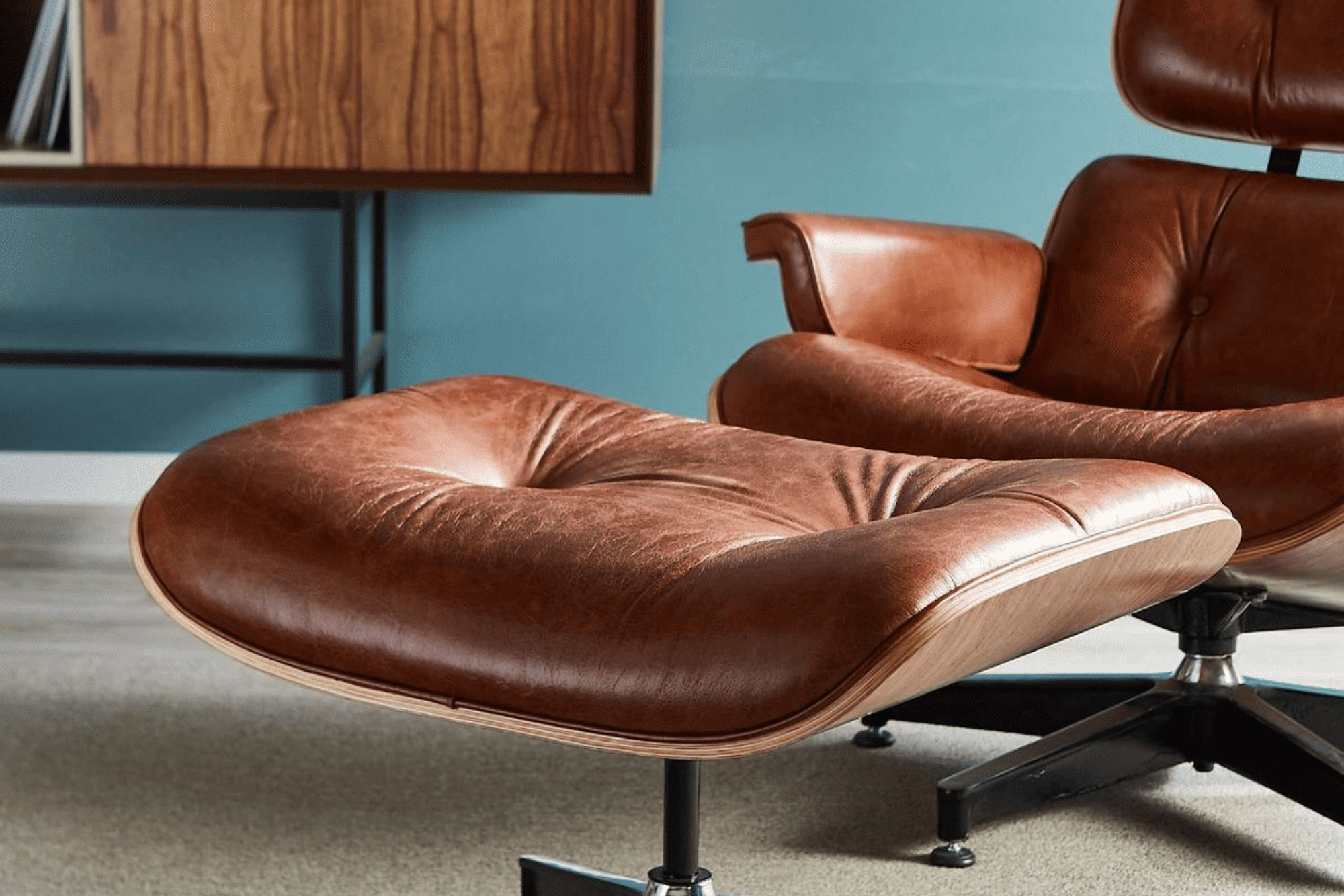 Sillón Miller Chaise Lounge CUERO