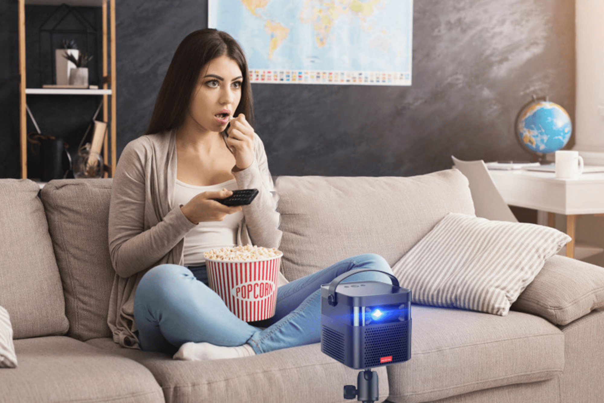 Proyector Smart 3D Portatil TL-70 🔥AL COSTO🔥