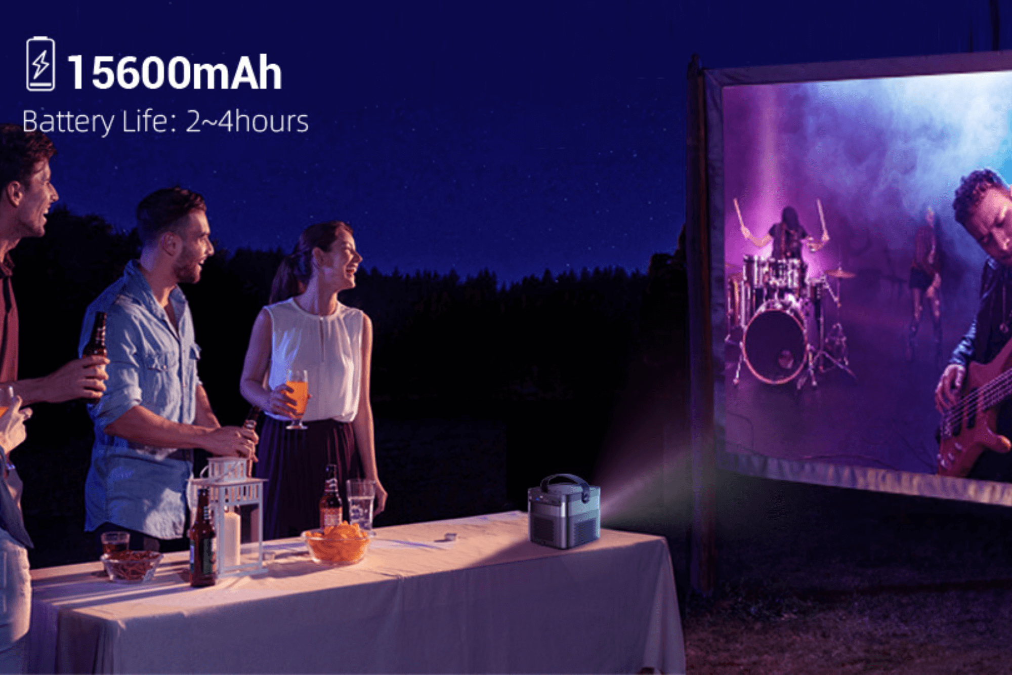 Proyector Smart 3D Portatil TL-70 🔥AL COSTO🔥