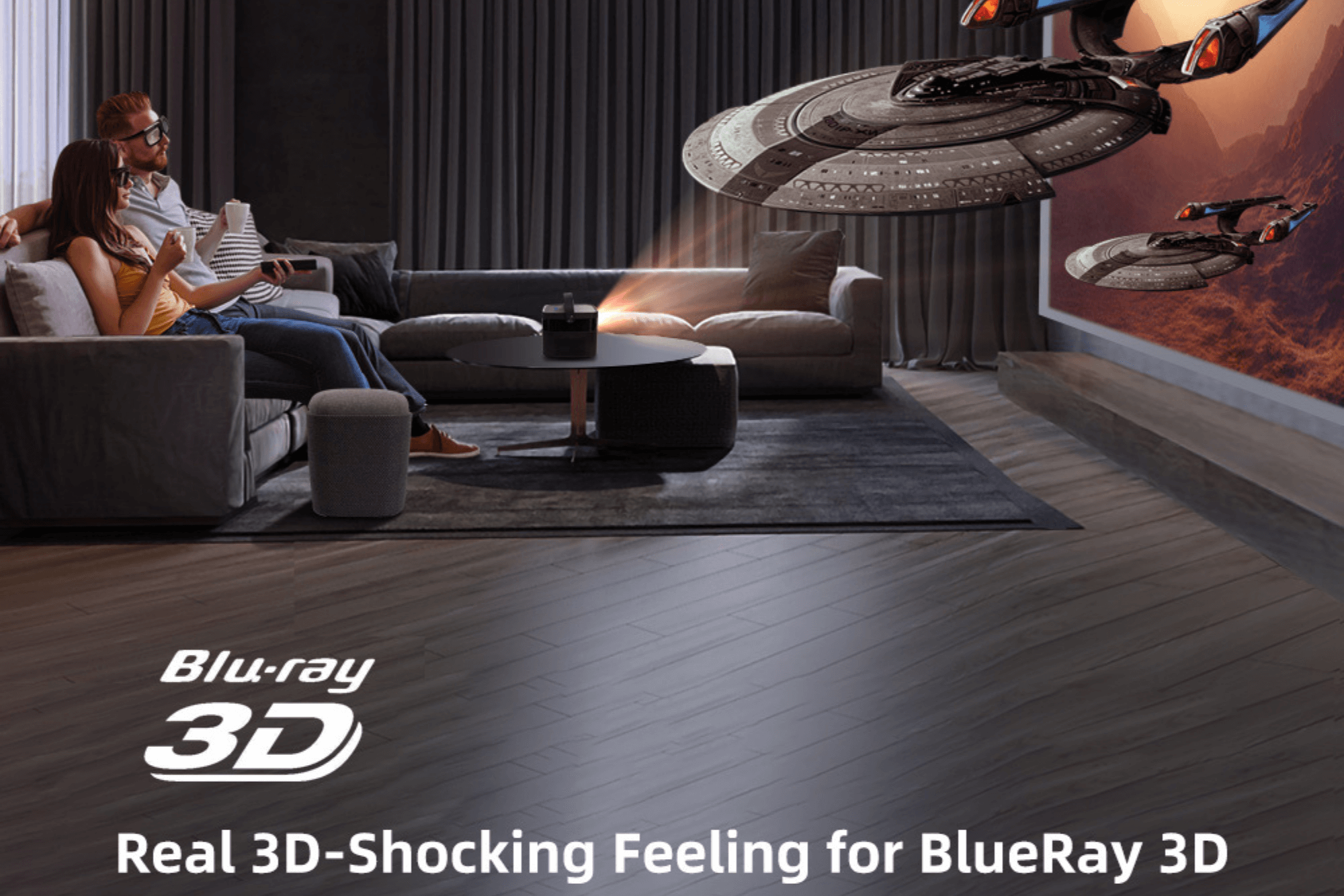 Proyector Smart 3D Portatil TL-70 🔥AL COSTO🔥