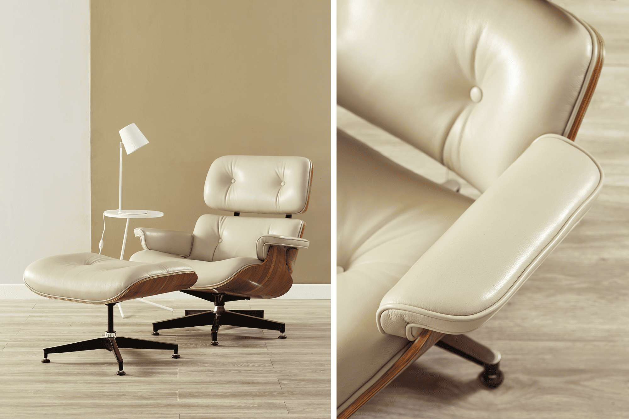 Sillón Miller Chaise Lounge CUERO